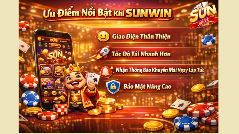 Ưu Điểm Nổi Bật Khi Tải Sunwin Về Máy